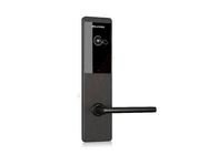 China Sistema negro de la cerradura de la puerta de acceso de la tarjeta, sistema 4.8V de la cerradura de puerta basada de Rfid compañía