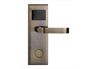 La tecnología de las cerraduras de puerta del hotel de L1100QGH RFID MIFARE libre engancha mientras que se cierra proveedor